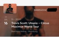 2x Travis Scott Tickets Hamburg 16.7.24 Innenraum Stehplatz Niedersachsen - Embsen Vorschau