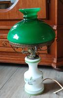 Antike Elektr .Lampe Fuß Opalglas Höhe 46 cm Schleswig-Holstein - Immenstedt Vorschau