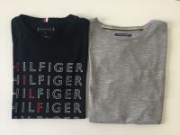 TOMMY HILFIGER 2x Herren Logo T-Shirt Dunkelblau & Grau Neuw. Essen - Essen-Borbeck Vorschau
