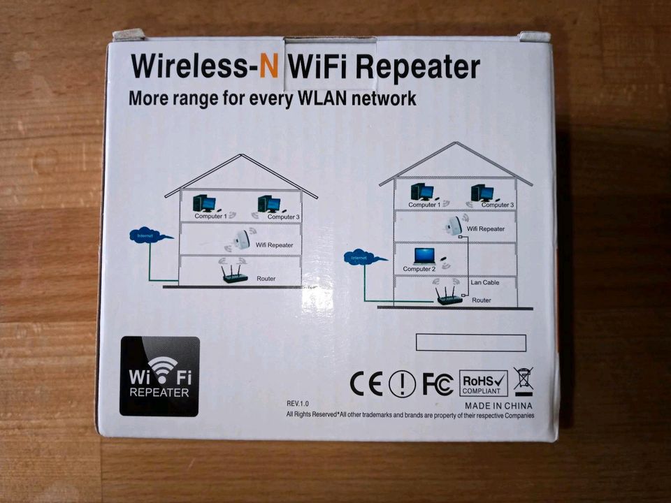 Wireless-N WiFi Repeater neu in Wittenburg