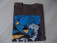 Herren T-Shirt, braun mit Aufdruck, Tom Tailor, Gr. L Hessen - Beselich Vorschau