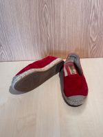 Espadrilles rot Leder Gr. 37 Vidorreta Bayern - Weißenburg in Bayern Vorschau