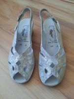 Semler Sandalen Damen Schuhe Gr. 4,5 37 H weiß Leder Top! Bayern - Fürstenstein Vorschau