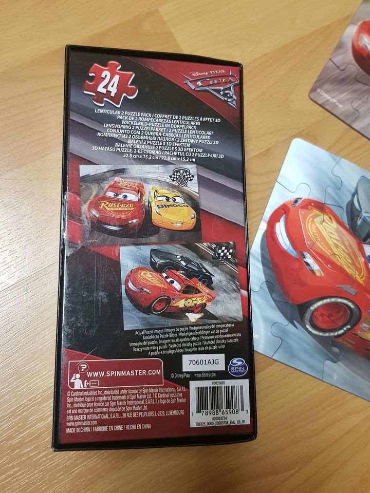 Lenticular Puzzle Disney cars McQueen in Bonn