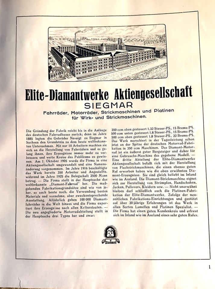 Altes Buch von der Kreishauptmannschaft in Chemnitz in Solingen