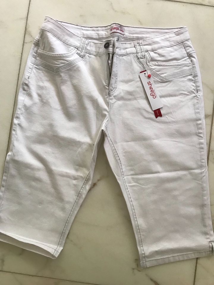 Original Sheego Capri Gr. Rheinland-Pfalz Koblenz 59€ 48 ist jetzt Kleinanzeigen ungetragen NP in - | neu- Jeans Kleinanzeigen eBay weiß