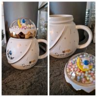 Tasse mit Deckel Astronaut schneekugel mondtasse Bayern - Erlenbach am Main  Vorschau