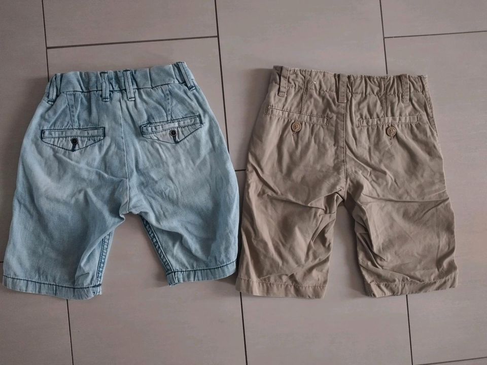 Kinder Jungen Shorts Bermuda Hose kurz Set Gr. 116 in Merzig