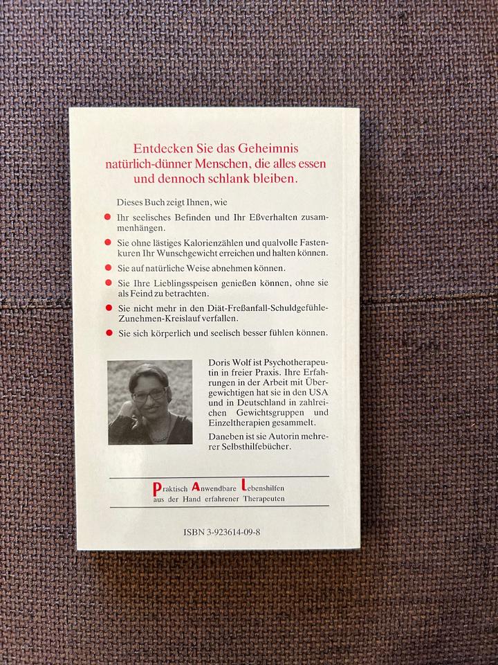 Ungelesenes Buch „Übergewicht und seine seelischen Ursachen“ in Weißbach