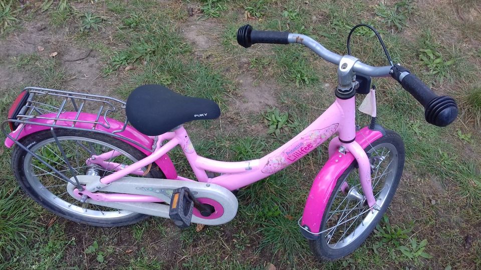 Kinder Fahrrad Puky Prinzessin Lillifee 18 Zoll in Elbe-Parey