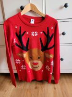 Rentier Pullover Weihnachten Rot Gr M Herzogtum Lauenburg - Ratzeburg Vorschau