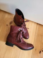 Qiero Leder Stiefeletten rotbraun Gr.41 Friedrichshain-Kreuzberg - Kreuzberg Vorschau