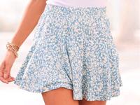 Rock Hose Hosenrock weiß blau Damen Frauen Größe 40 Vivance Thüringen - Bad Langensalza Vorschau