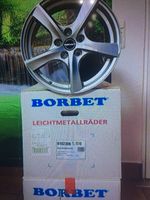 Borbet brilliant silver 5-Speiche 7x17" ET40 LK5 114.3 ML 66.1Neu Hessen - Dillenburg Vorschau