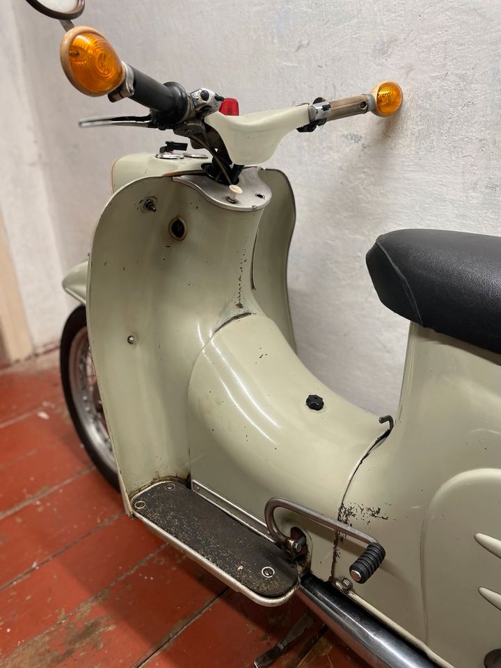 Simson Schwalbe KR51 1964 Stahlständer Originallack KBA Papiere in Werdau