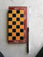 Schachbrett Dame Backgammon aus Holz Niedersachsen - Seelze Vorschau