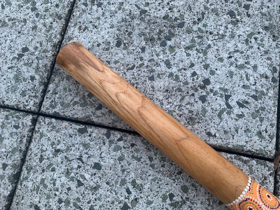 Didgeridoo Mandapul Yidaki Mandapul Didjeridu Aborigines Hartholz in Markkleeberg