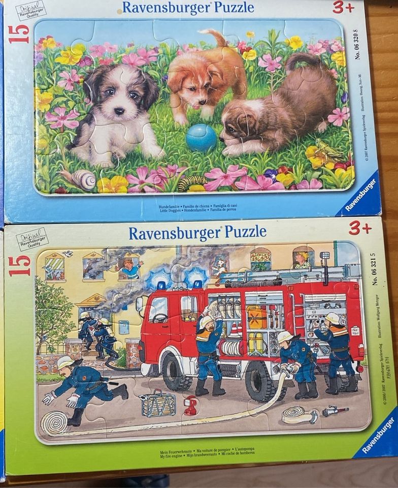 4 Puzzle 3+ Ravensburger in Lörrach