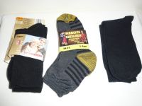 6 Paar schwarze Socken Frottee- Arbeitsocken 6 dünne - Gr. 39-42 Mitte - Tiergarten Vorschau