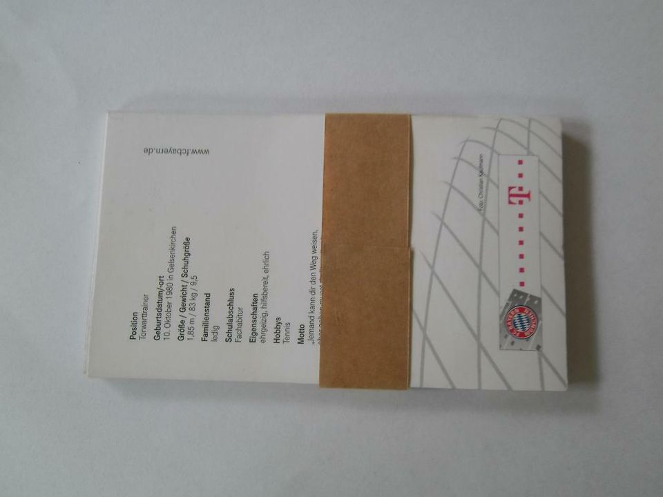 FC Bayern Autogrammkarten komplettes Set 2011/2012  #TOP# in Dinkelscherben