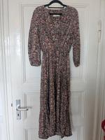 Mango Blümchen Kleid lang M 36 38 40 mit 3/4 Arm Schleswig-Holstein - Kiel Vorschau