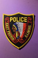 Aufnäher Police East Peoria Illinois Niedersachsen - Langenhagen Vorschau