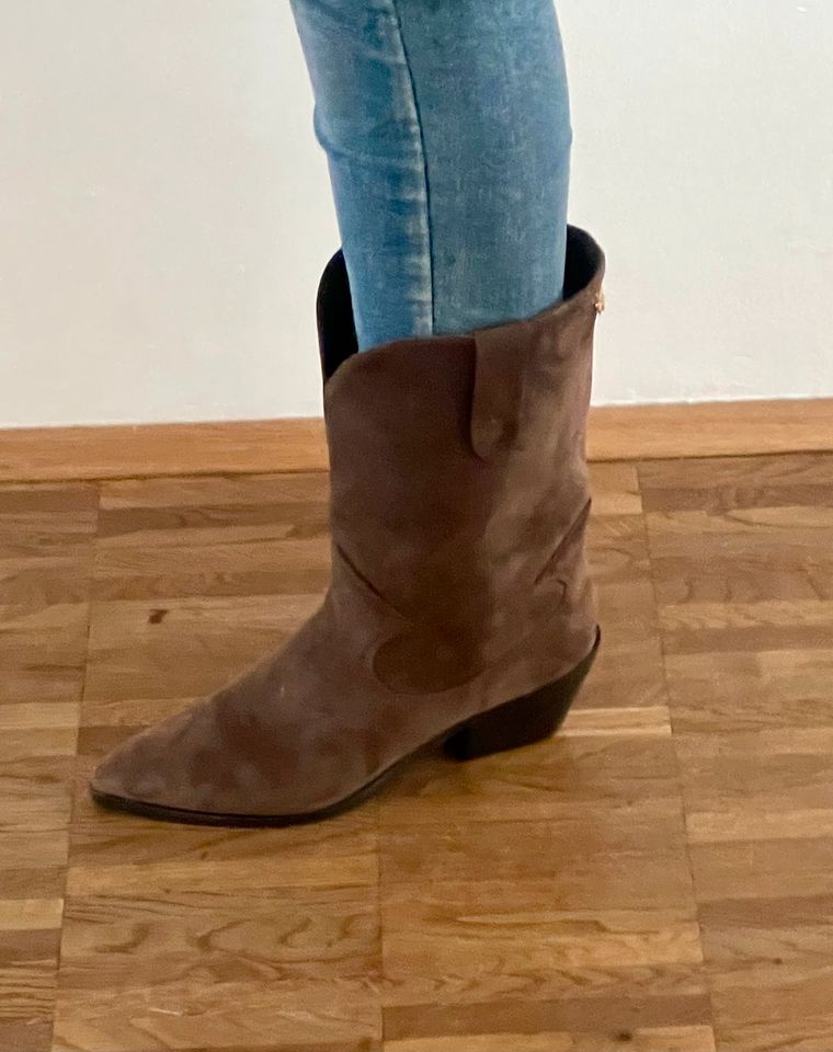 Vanessa Wu, Western Boots, Taupe, 40, NEU in Goldbach