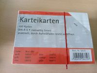 Karteikarten Set DIN A 6 und 8 neu Rheinland-Pfalz - Nastätten Vorschau