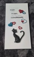 Fadenbild - Katze - Handarbeit - Dekoration - Geschenkidee Hessen - Hochheim am Main Vorschau
