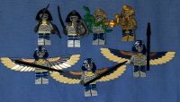 Lego Minifiguren aus den Pharaonen Sets - Mumie, Wächter Nordrhein-Westfalen - Isselburg Vorschau