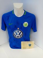 VFL Wolfsburg Trikot 2018/2019 Teamsigniert Wölfe COA Adidas M Nordrhein-Westfalen - Lünen Vorschau