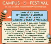 2x Campus Festival Ticket für 2 Tage 10. und 11. Mai Baden-Württemberg - Konstanz Vorschau