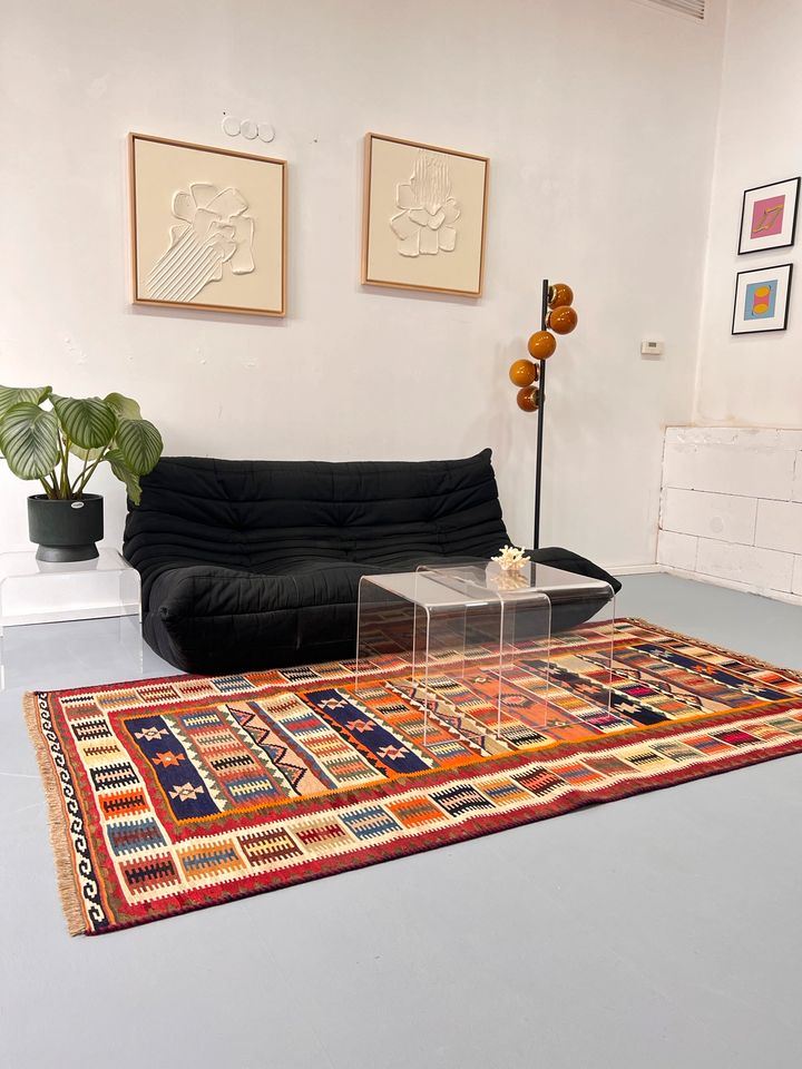 Perserteppich Orientteppich Kelim Schurwolle Persisch Carpet in Hamburg