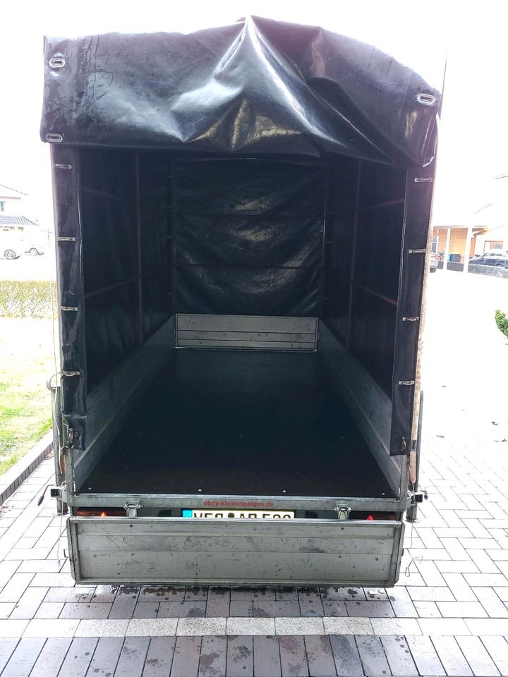 Planenanhänger/Umzugstransporter 750kg mieten in Vechta