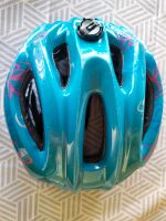 Kinderfahrradhelm türkis-blau mit Blumenmotiv von KED Bayern - Gundremmingen Vorschau