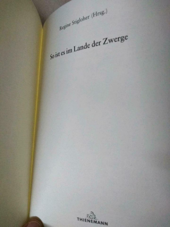 So ist es im Lande der Zwerge,altes Kinderbuch aus 1987 in Weißenburg in Bayern