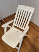 Gartenstuhl/ Kunststoff Sessel weiß guter Zustand verstellbar Kiel - Elmschenhagen-Kroog Vorschau