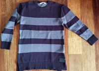 H&M Pullover Junge Gr.146/152 schwarz/grau gestreift, wie NEU Bayern - Obertraubling Vorschau