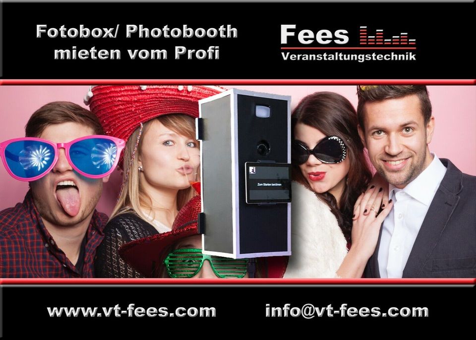 Fotobox / Selfiebox / Photobooth Mieten vom Profi für Ihr Event in Weisendorf