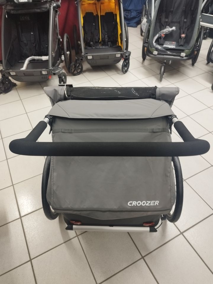 Neu CROOZER Fahrradanhänger Buggy KEEKE 2 in MAUNTAIN GREY in Bottrop