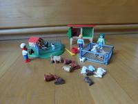 Playmobil Kinder mit Hasenstall Gehege, Hasen und Meerschweinchen Baden-Württemberg - Korntal-Münchingen Vorschau