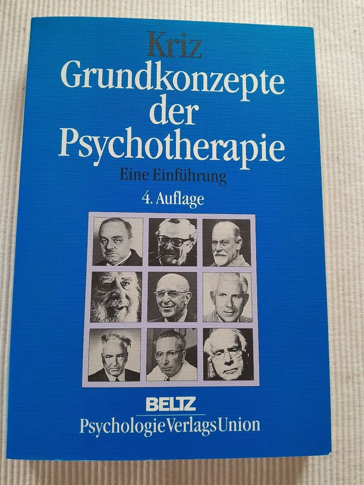 Kriz Grundkonzepte der Psychotherapie 4.Auflage in Schönthal