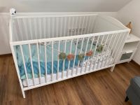 Babybett Ikea SMÅGÖRA 70x140 cm mit Matraze Bayern - Goldbach Vorschau