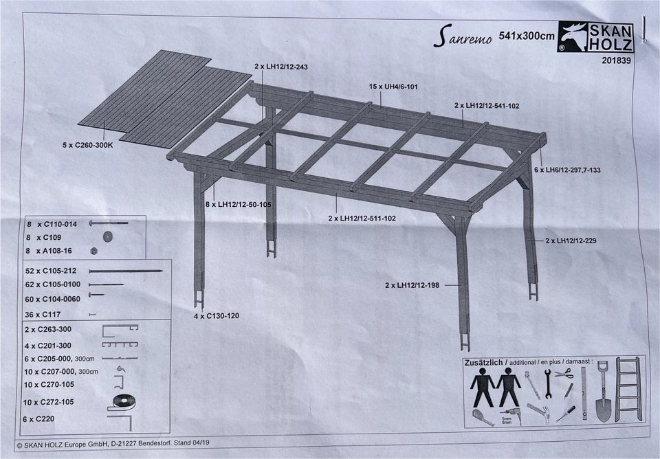 Terrassenüberdachung in Brüsewitz