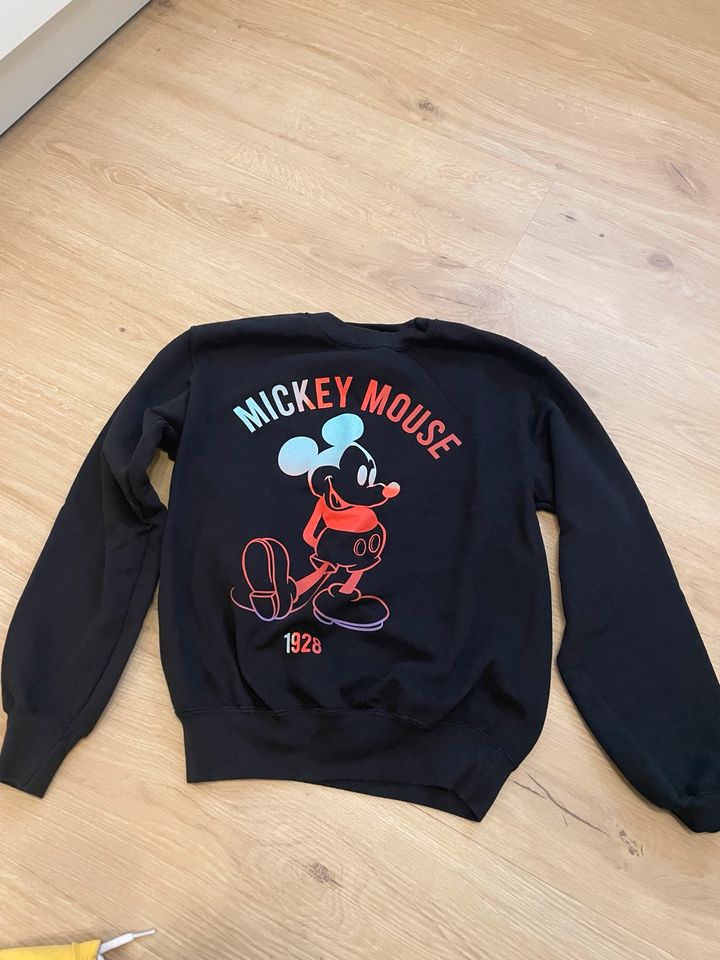 Mickey Mouse Sweatshirt Hoodie Oberteil Gr.S in Leingarten