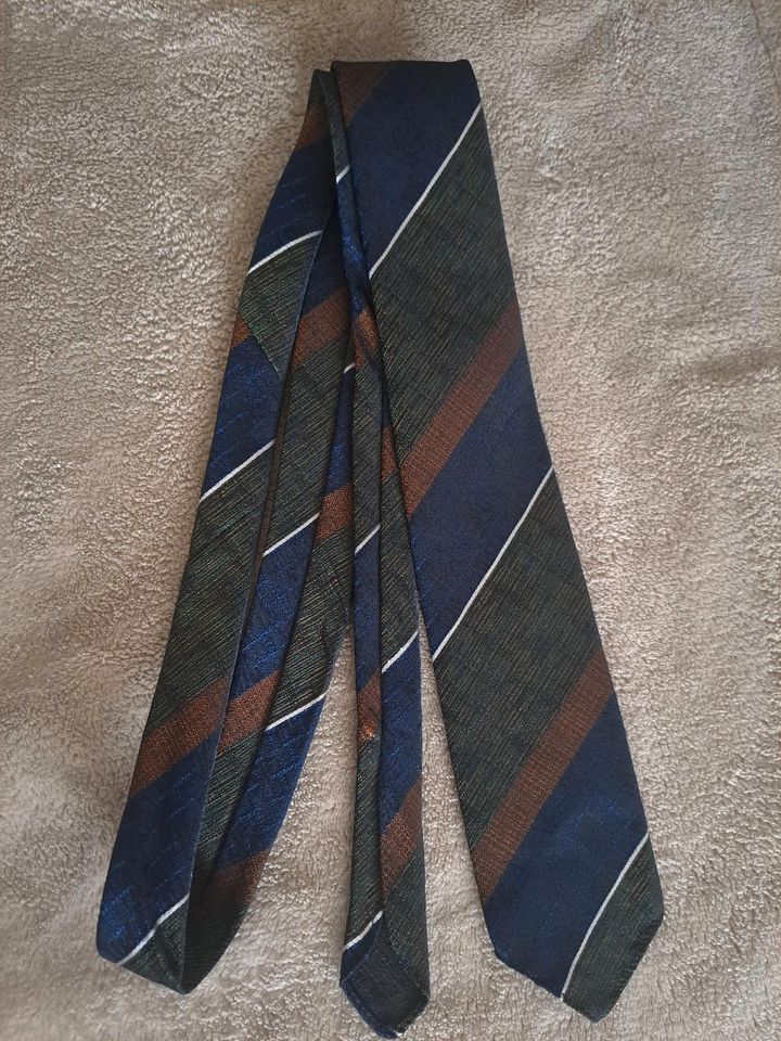 Fünf Krawatten gestreift - Vintage in Stuttgart