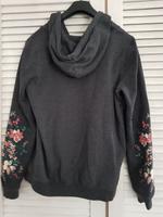 Sweatshirt anthrazit, Damen, M, Gina, Ärmel Blumendruck Bayern - Landau a d Isar Vorschau