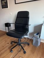 Bürostuhl Leder schwarz Hessen - Bad Schwalbach Vorschau