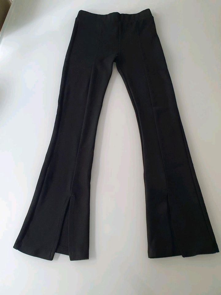 Kinder Mädchen Hose Stretch schwarz 146 152 in Aachen