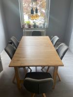 Esstisch Ausziehbar+ Lampe und 6 Stühlen zu verkaufen Hessen - Kassel Vorschau